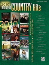 2010 Greatest Country Hits piano sheet music cover